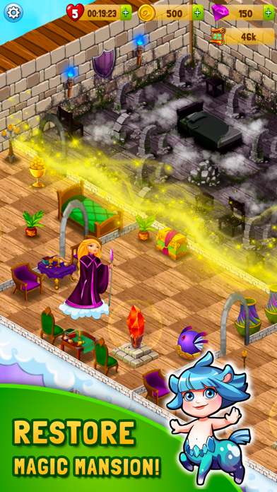 Merlin and Merge Games Screenshot