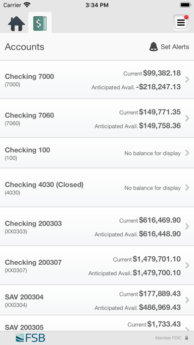 First Seacoast Bank Bizconnect Screenshot
