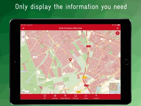 Berlin & Potsdam Offline Map screenshot 4