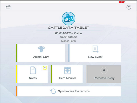 Screenshot #4 pour Cattledata Tablet