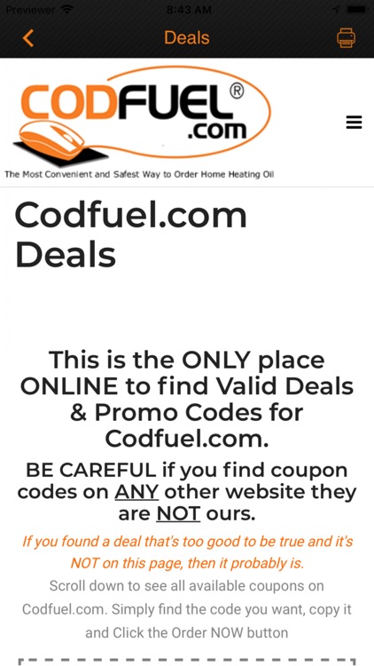 CODFUEL.com