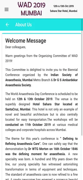 Game screenshot WAD 2019 Mumbai apk