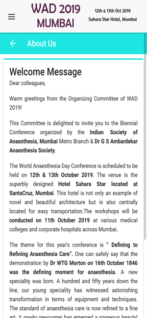WAD 2019 Mumbai(圖2)-速報App