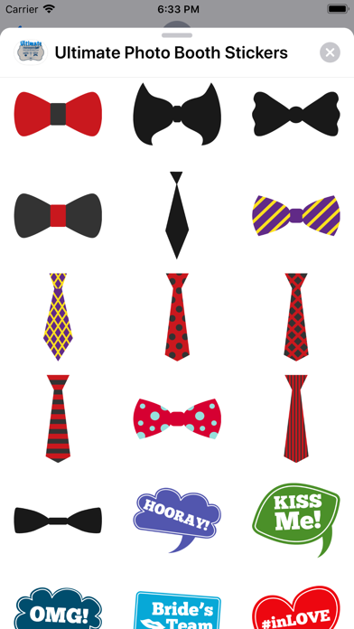 Ultimate Photo Booth Stickers Screenshot
