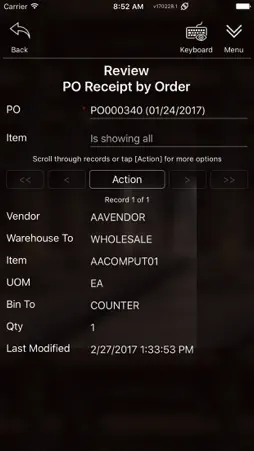 Acumatica Warehouse 2019 screenshot 4