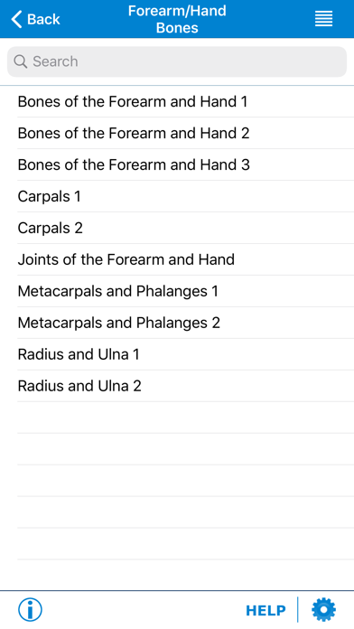 AMTA Massage Anatomy Guide Screenshot