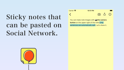 Screenshot #1 pour Fusen notes