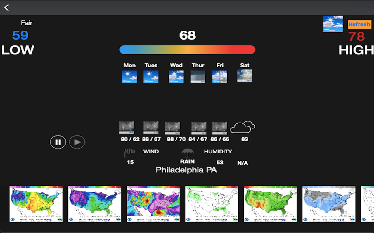 Instant NOAA Radios Elite screenshot 24