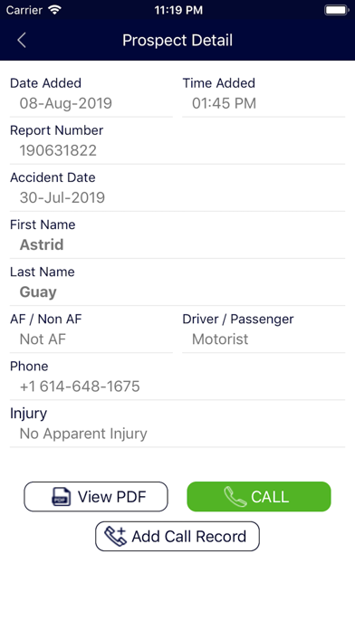 InjuryTrak screenshot 4