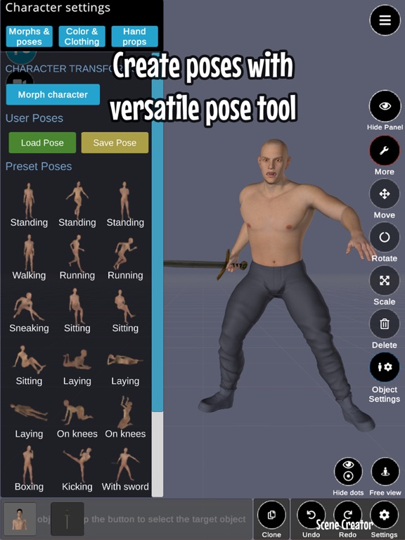 Screenshot #6 pour Scene Creator - Storyboard app