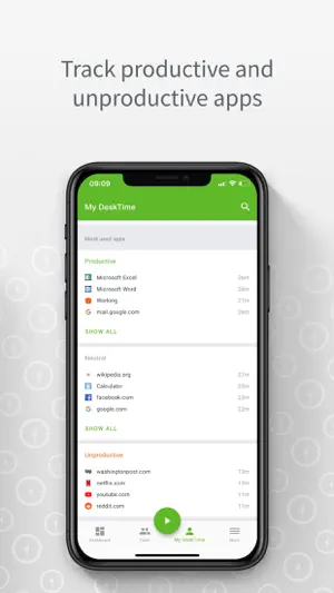 DeskTime screenshot 2