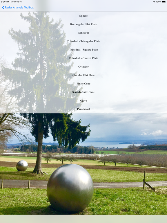 Radar Analysis Toolbox iPad screenshot 7 - Business app