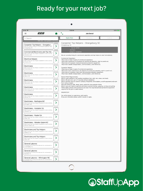 Screenshot #5 pour CCS Construction Staffing