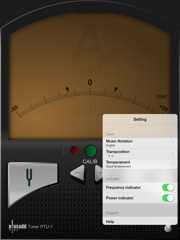 Tuner by plusadd – The Ultimate Chromatic Tuner for Guitar, Bass, Ukulele  and Violin screenshot