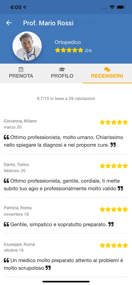 iDoctors – trova il Medico