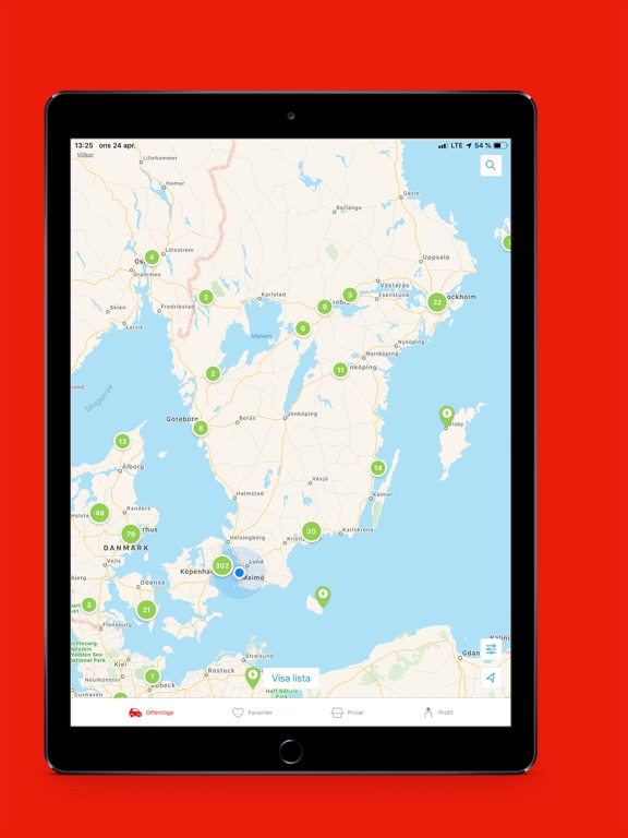 E.ON Drive iPad screenshot 1