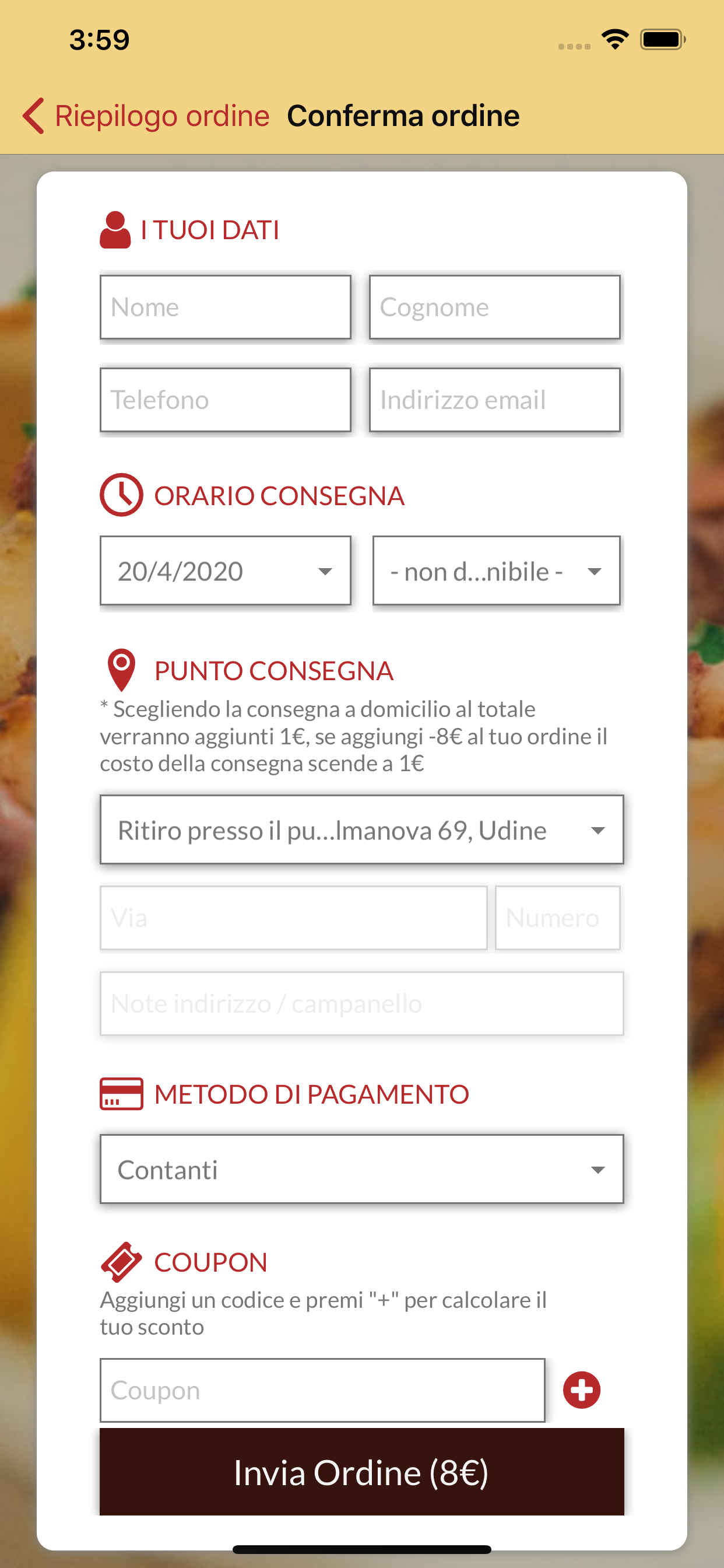 Mondo Pizza Restaurant