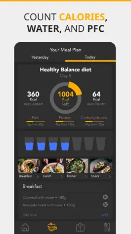 Game screenshot GetDiet－Calorie Calculator apk