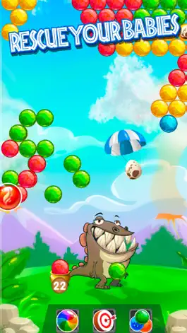 Game screenshot Dino Bubble: Ball Shooter apk
