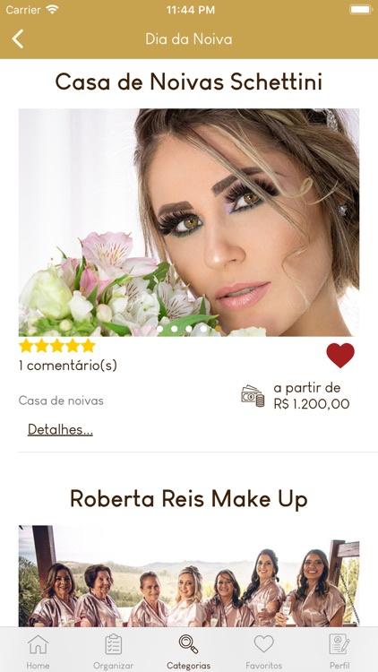 Guia de Festas e Noivas