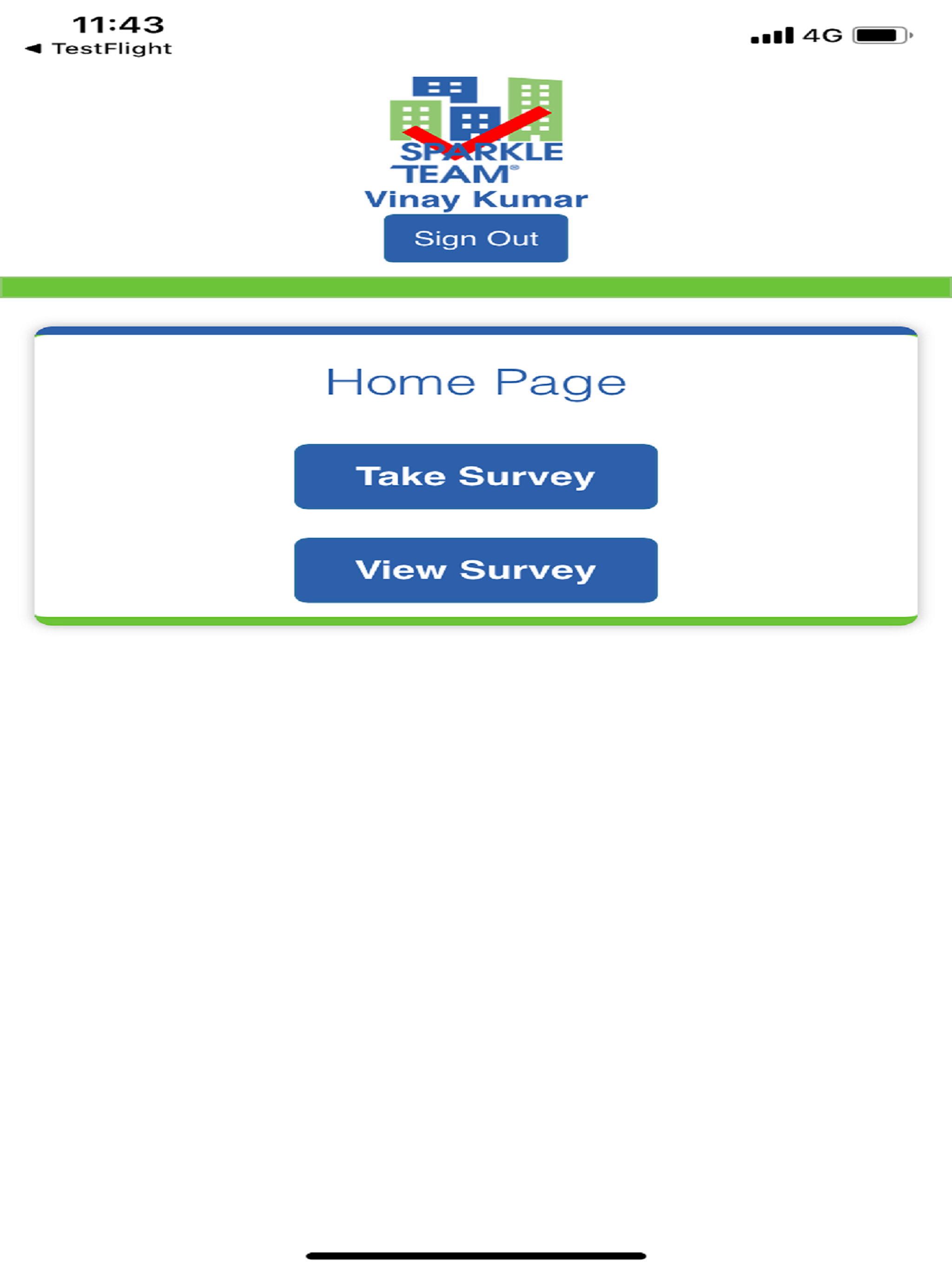 SparkleTeam Quality Survey screenshot 6