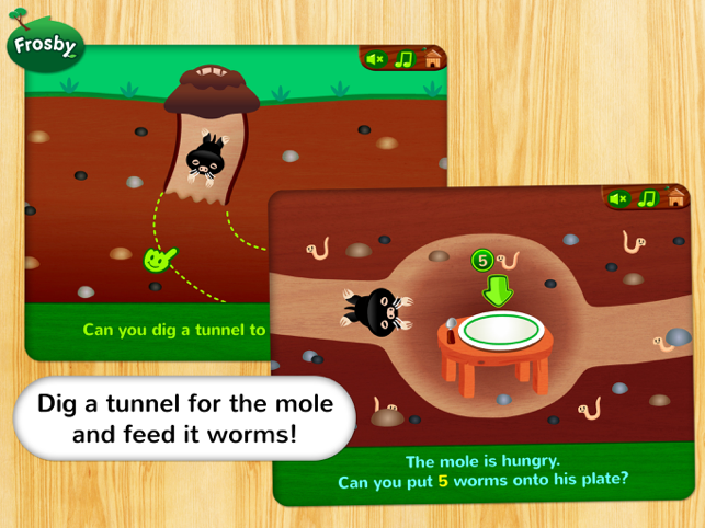 ‎Frosby Learning Games 1 Screenshot