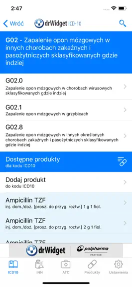 Game screenshot DrWidget ICD10 apk