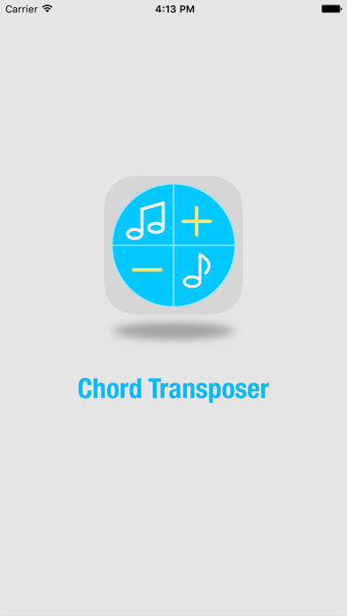 Screenshot #1 pour Chord Transposer