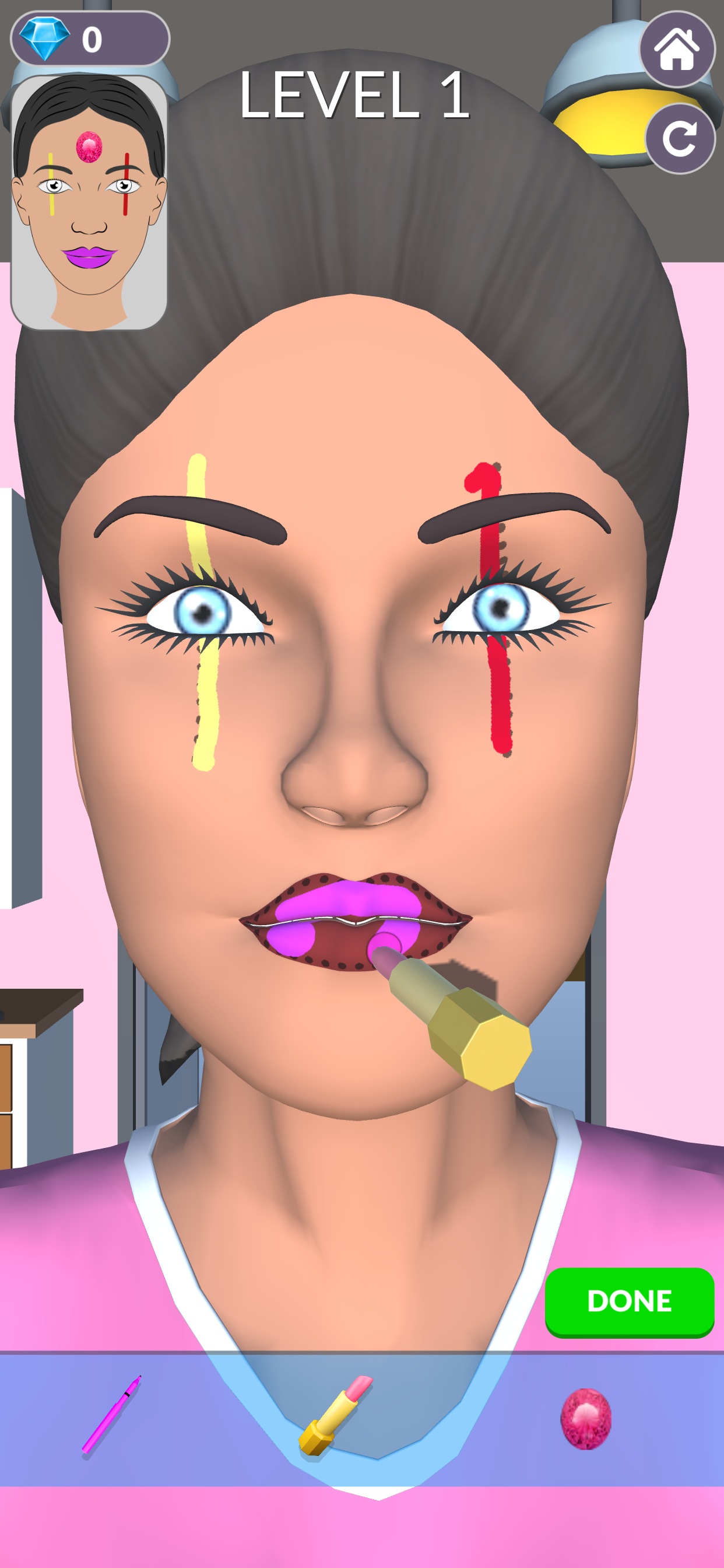 MakeUp Saloon! screenshot 5