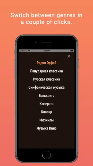 Radio Orpheus screenshot 4