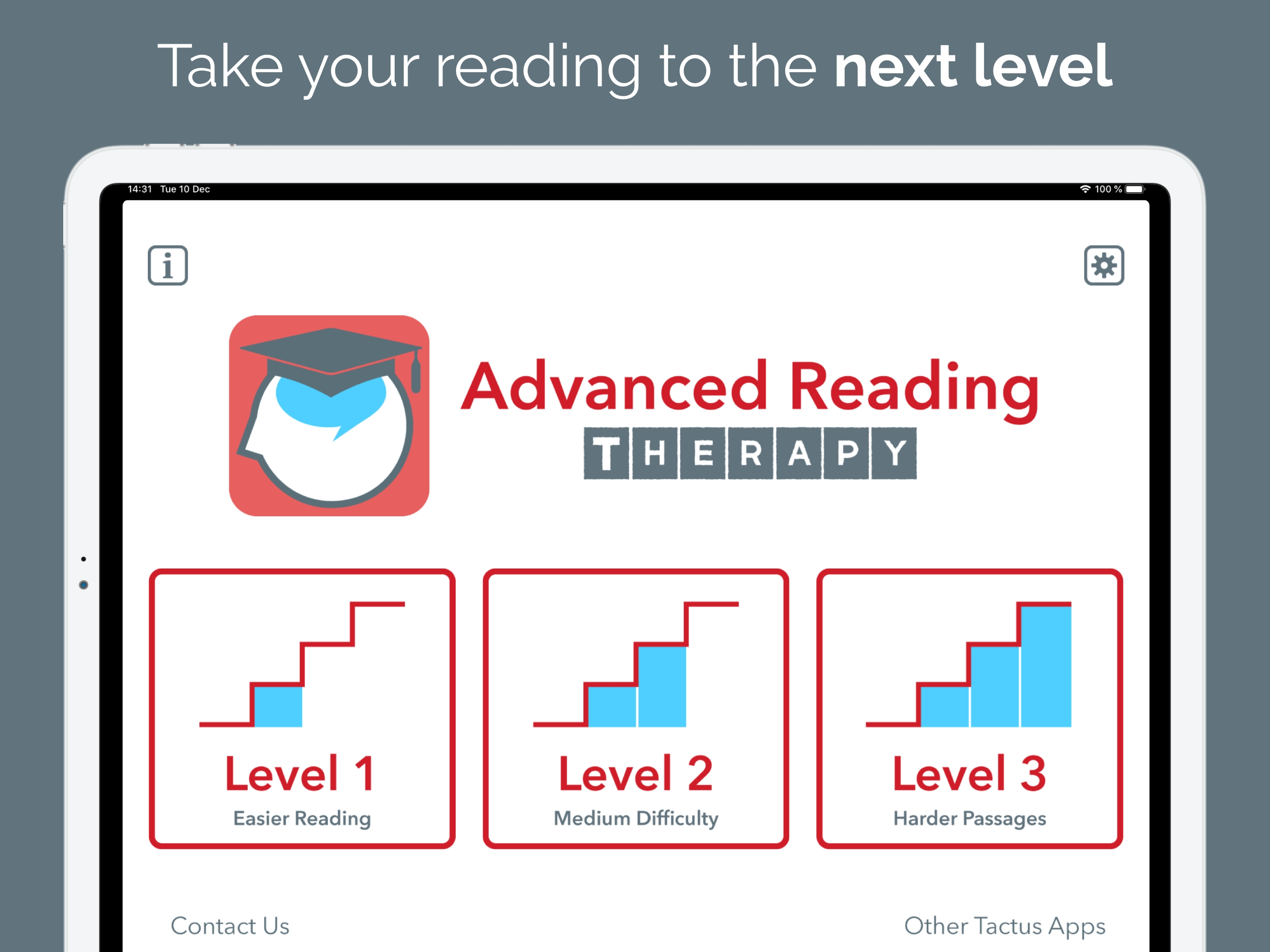 Advanced Reading Therapy screenshot 6