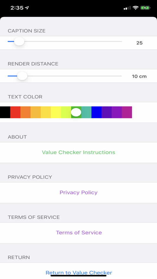 #4. Value Checker (iOS) 由: INTERNATIONAL TELEMETRY MACHINES