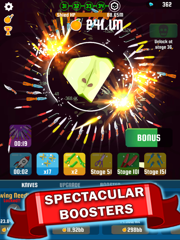 Screenshot #6 pour Idle Knife: Slash The Fruits