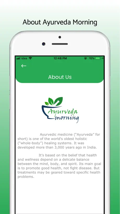 Ayurveda Morning