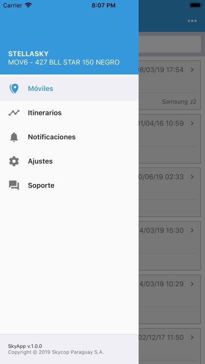Skycop App