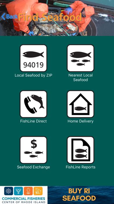 FishLine® Local Seafood Finder Screenshot