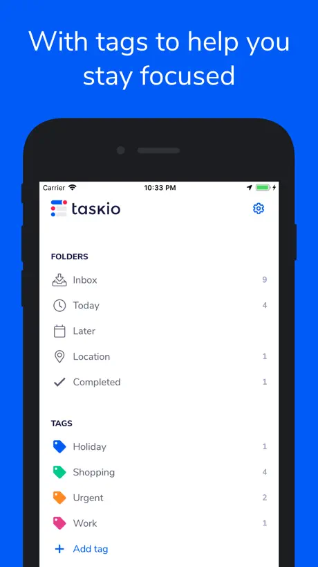 Taskio: Tasks & To-Do list