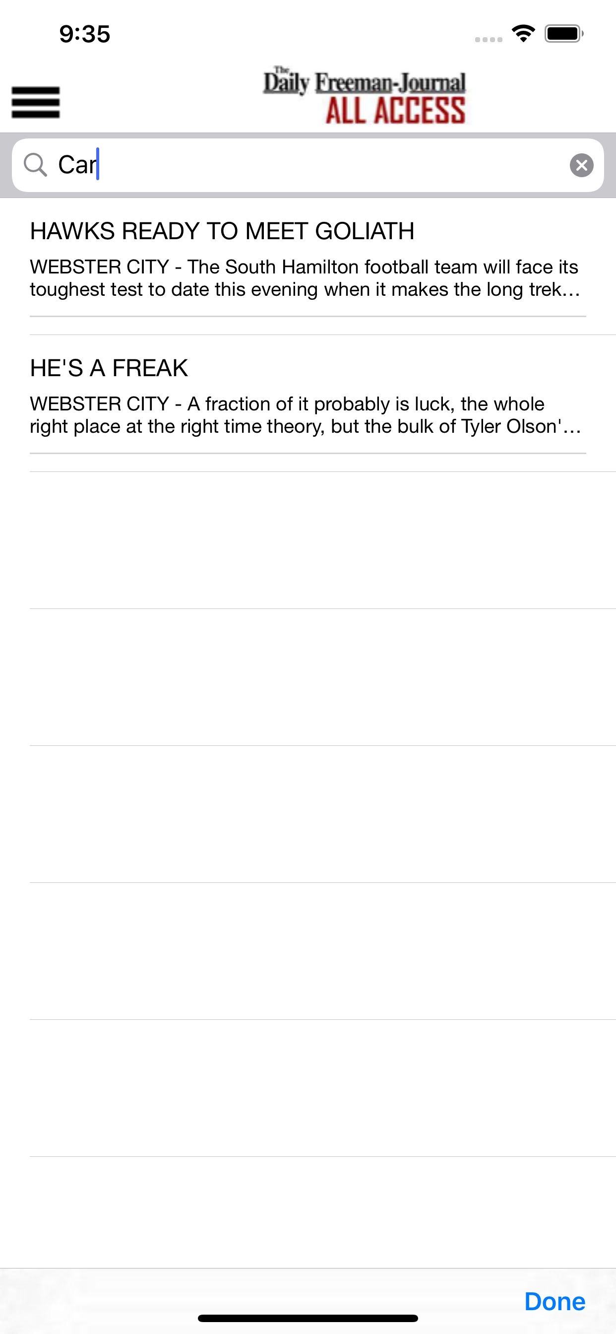 The Freeman-Journal All Access