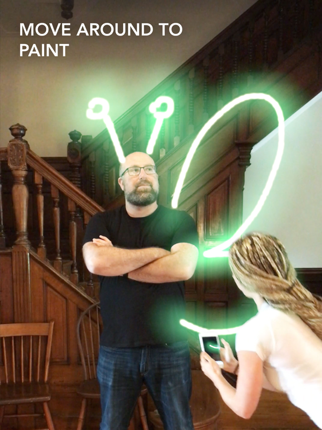 ‎LightSpace - 3D painting in AR Screenshot