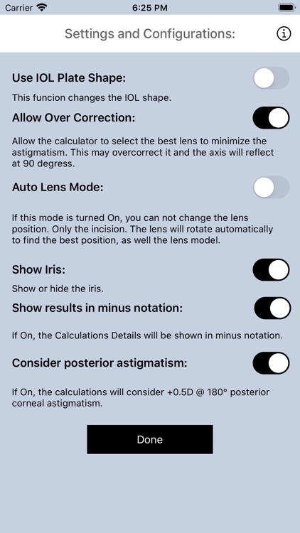 Toric Calculator for iPhone screenshot-3