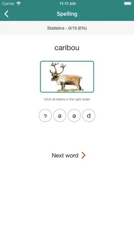 Game screenshot North Slavey Vocab Builder apk