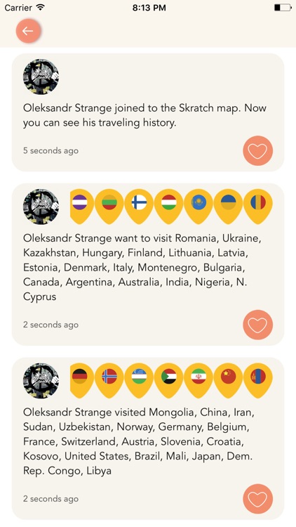 ScratchMap: record your trips screenshot-3