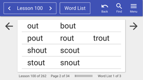 Ultimate Phonics Reading App screenshot