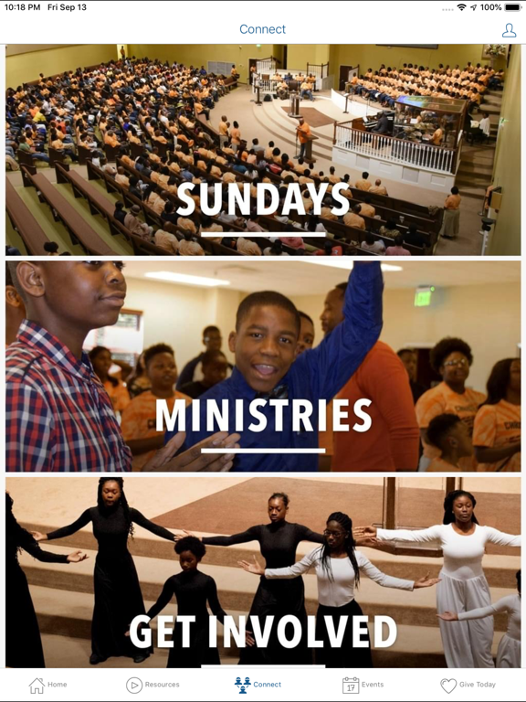 GPGMBC Jackson iPad screenshot 2 - Lifestyle app