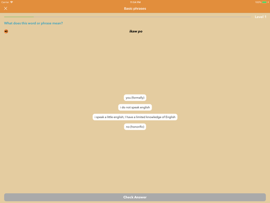 iSabi™ Tagalog+ iPad screenshot 4 - Education app