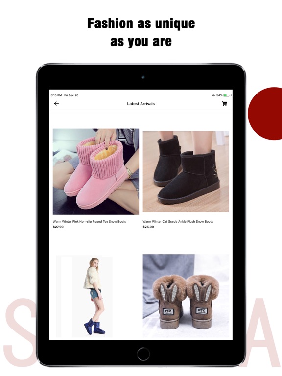 SeasMall: Easy Online Shopping iPad screenshot 4 - Shopping app