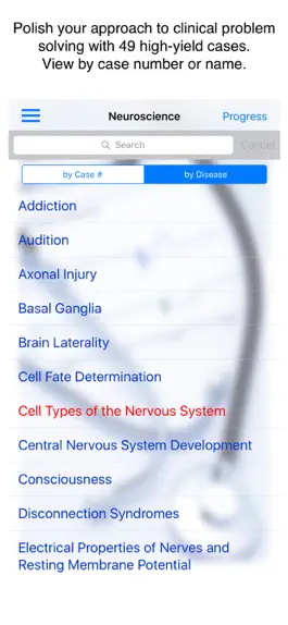 Game screenshot Case Files Neuroscience, 2e apk