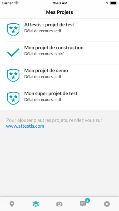 Attestis Screenshot