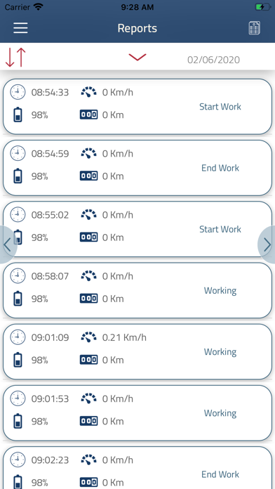 Screenshot 1 of Bazy Track App