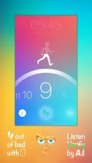 step out! smart alarm clock iphone screenshot 2